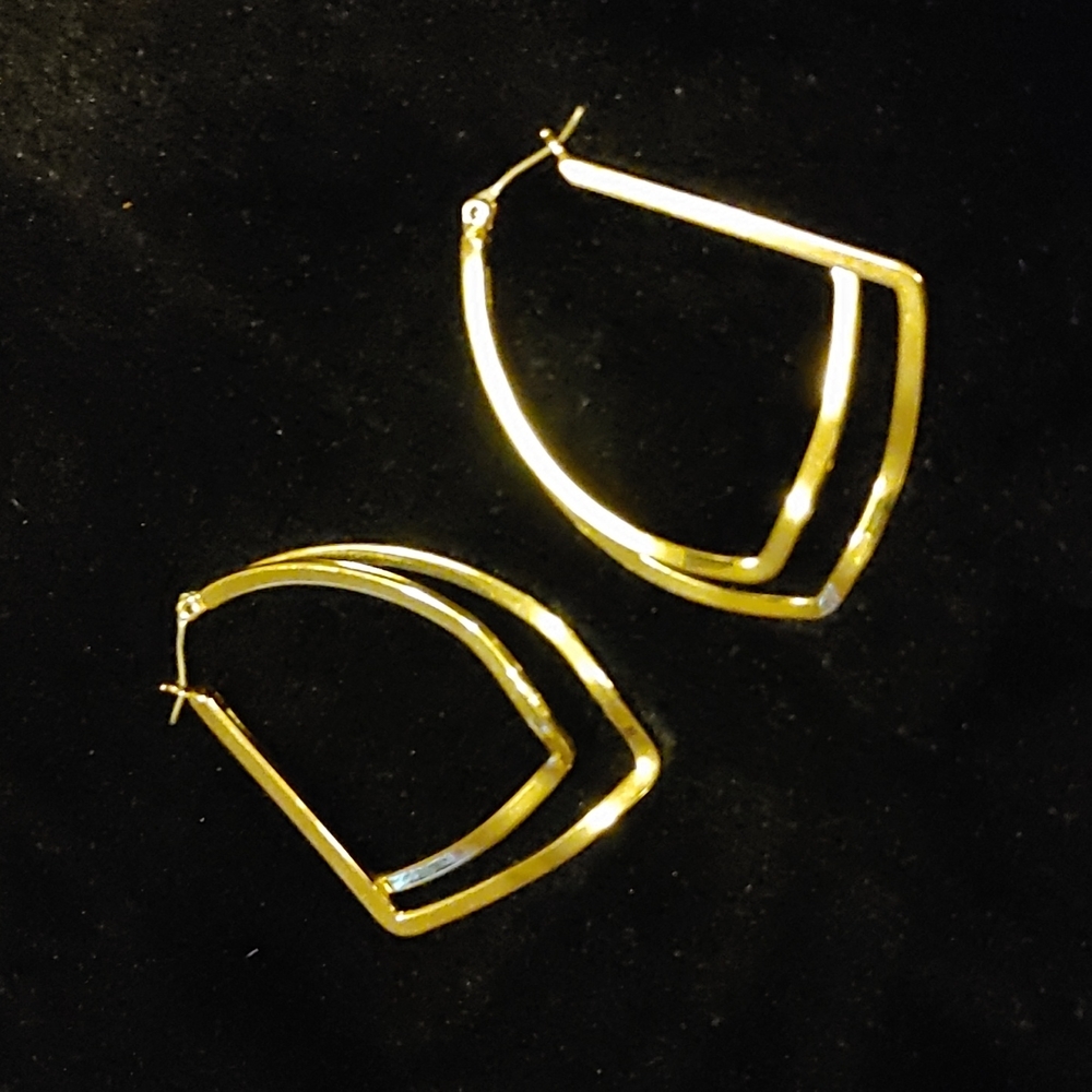 Gold Tone Earrings